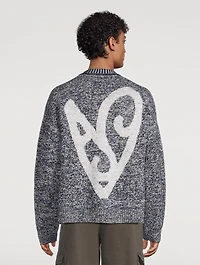 Logo Jacquard Sweater