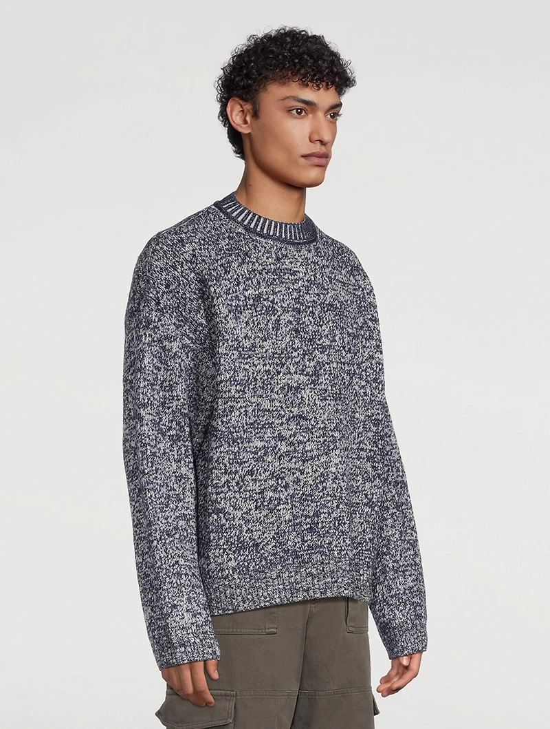 Logo Jacquard Sweater