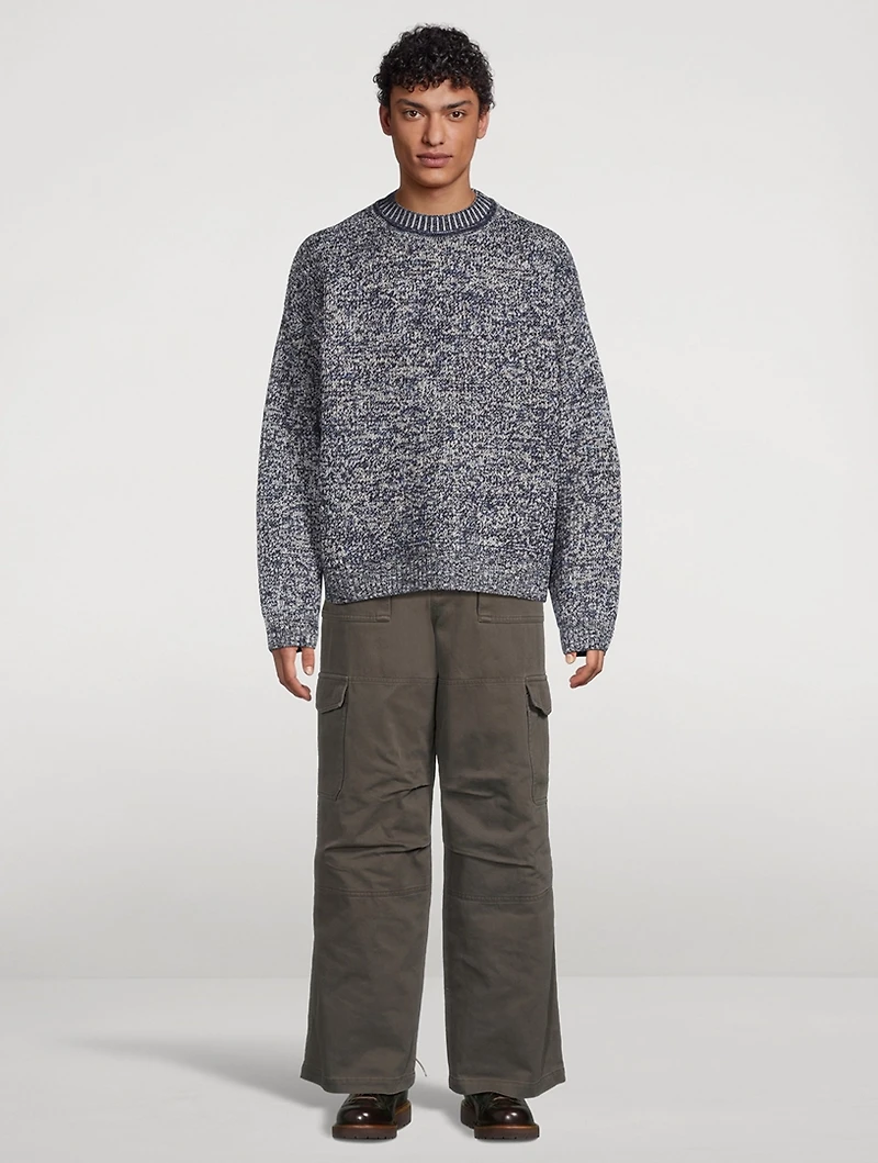 Logo Jacquard Sweater