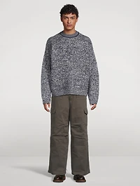 Logo Jacquard Sweater