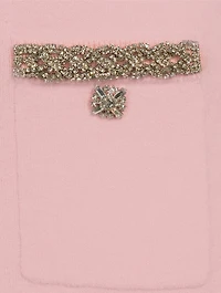 Embellished Knit Pencil Skirt