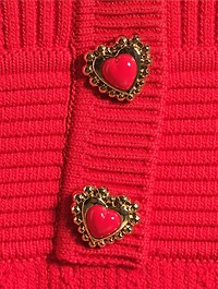 Pointelle Knit Mini Dress