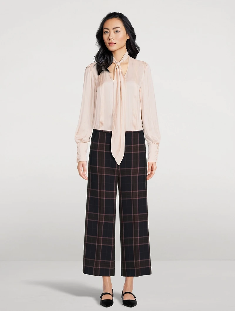 Tie-Neck Blouse