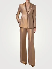 Walker Metallic Satin Jacket