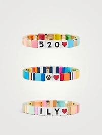 ILY Rainbow Bracelet