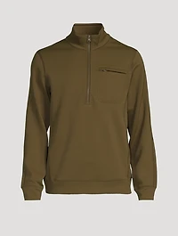 Double-Knit Rally Quarter-Zip Sweatshirt
