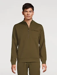 Double-Knit Rally Quarter-Zip Sweatshirt