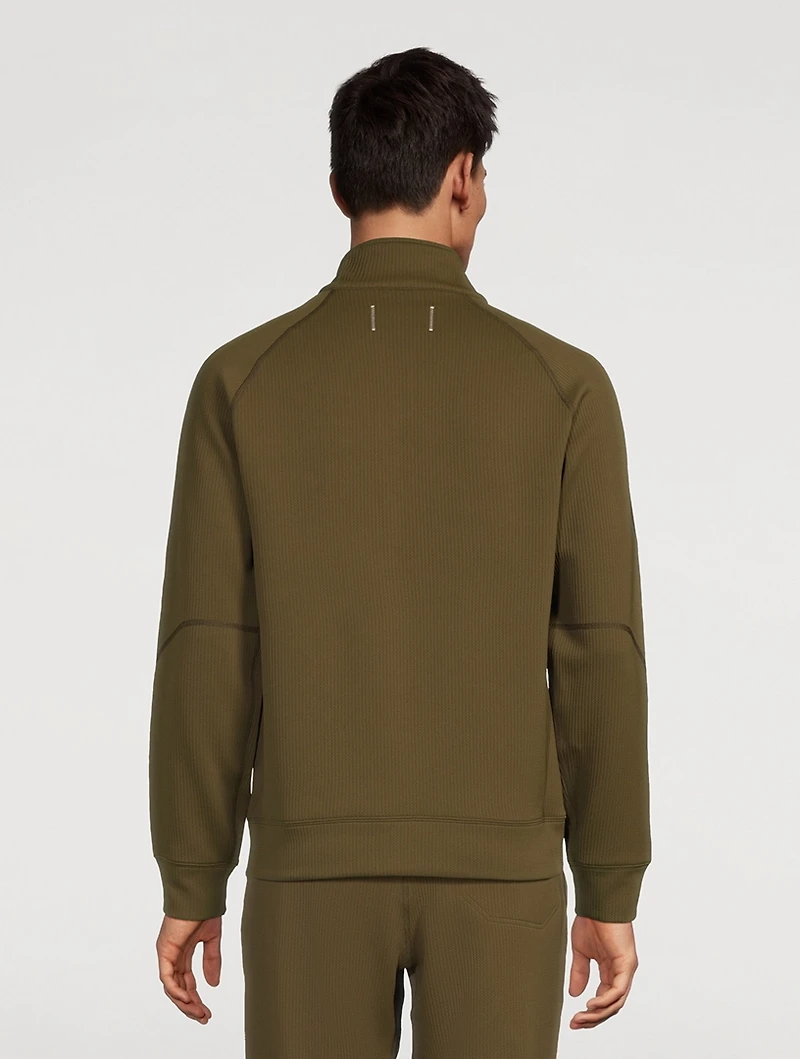 Double-Knit Rally Quarter-Zip Sweatshirt