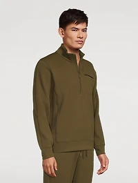 Double-Knit Rally Quarter-Zip Sweatshirt