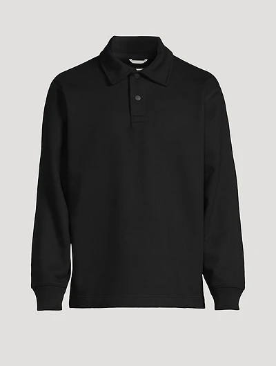 Midweight Terry Rugby Sweatshirt