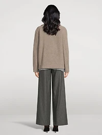 Double-Breasted Bouclé Jacket
