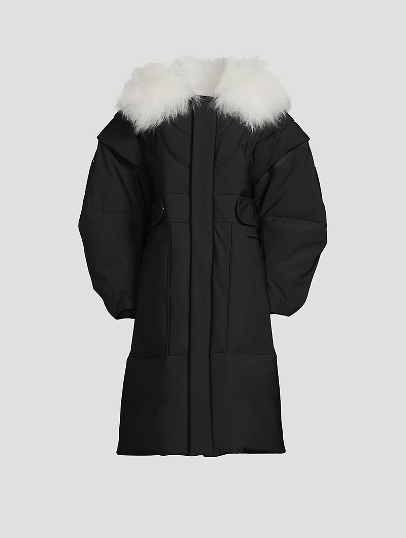 Moose Knuckles x Luar Nylon Down Parka