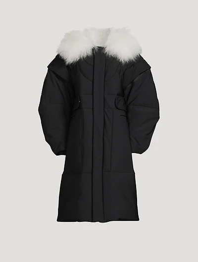 Moose Knuckles x Luar Nylon Down Parka
