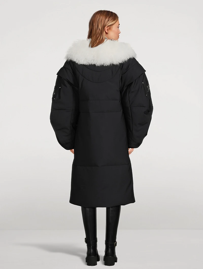 Moose Knuckles x Luar Nylon Down Parka
