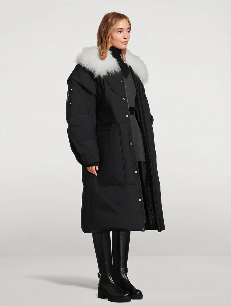 Moose Knuckles x Luar Nylon Down Parka