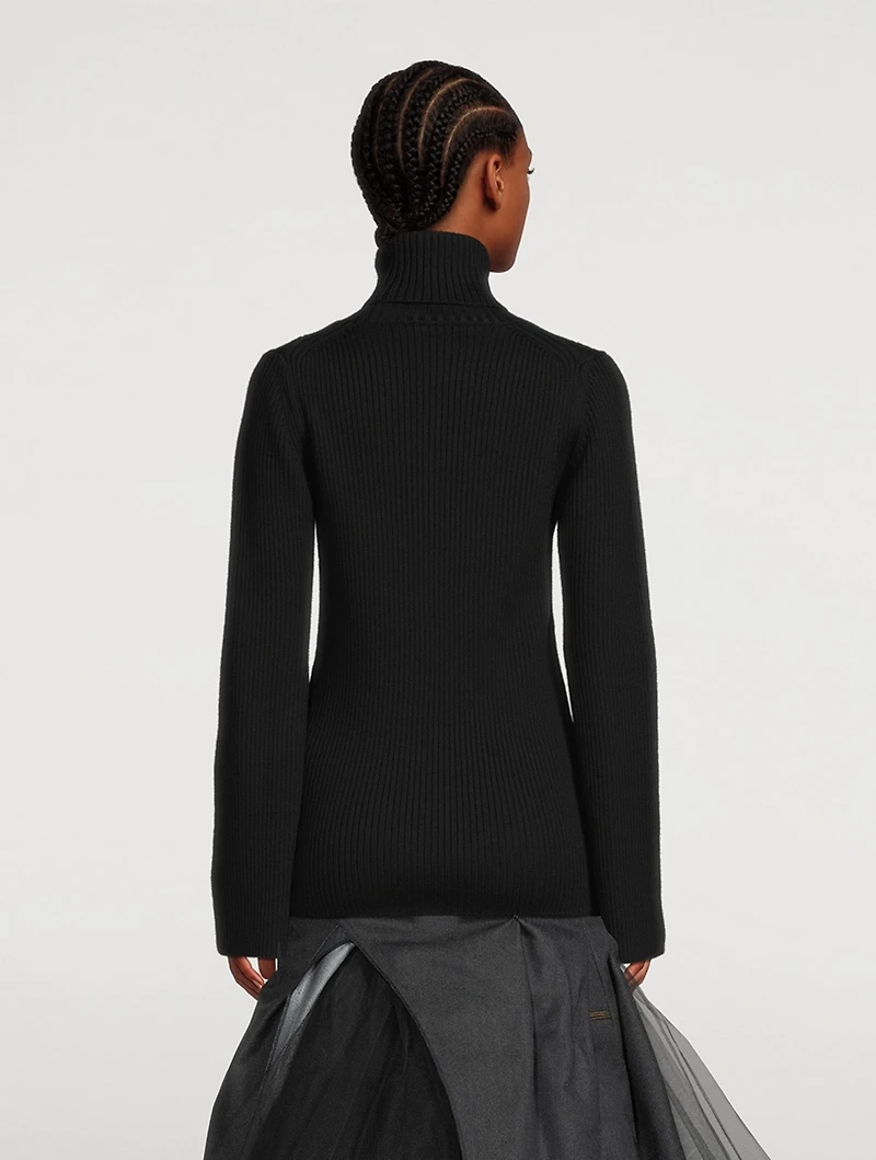 Ribbed Turtleneck