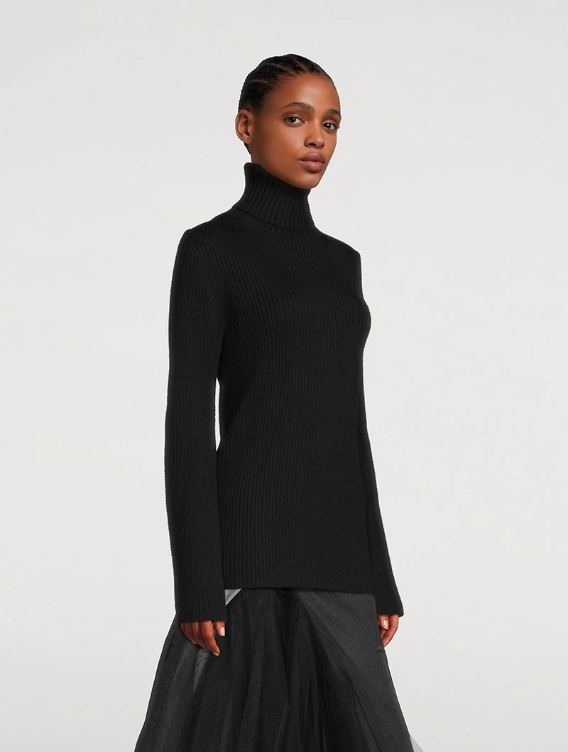 Ribbed Turtleneck