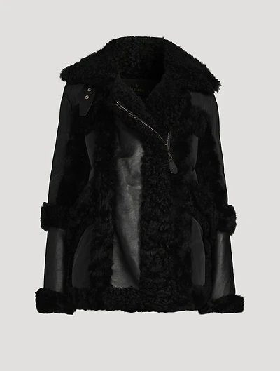 Garnier Shearling-Trimmed Down Jacket