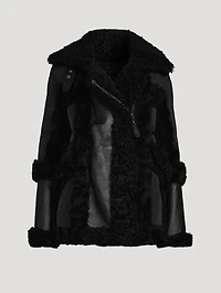 Garnier Shearling-Trimmed Down Jacket