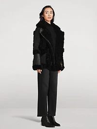 Garnier Shearling-Trimmed Down Jacket