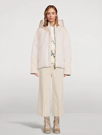 Matignon Confetti Tweed Down Jacket