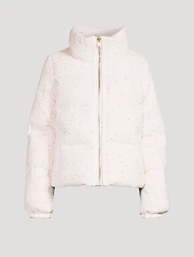 Kensington Confetti Tweed Down Jacket