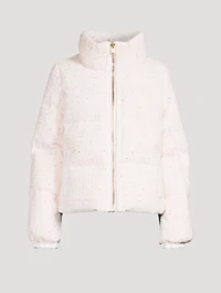 Kensington Confetti Tweed Down Jacket