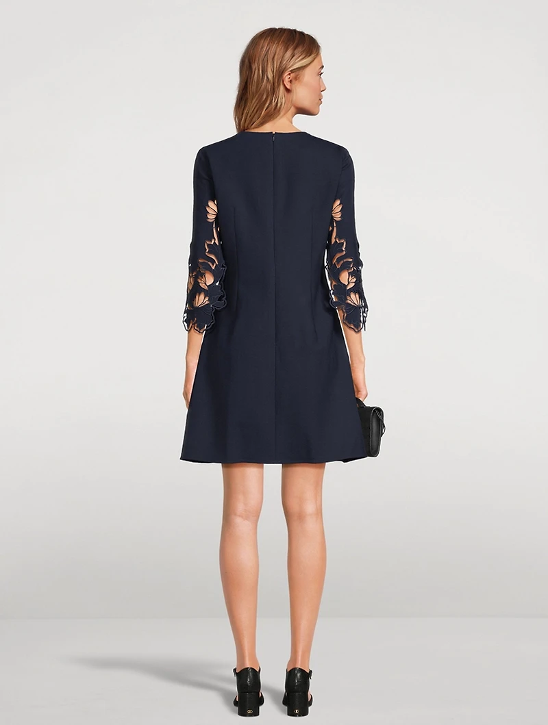 Peony Lace Mini Dress