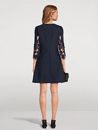 Peony Lace Mini Dress