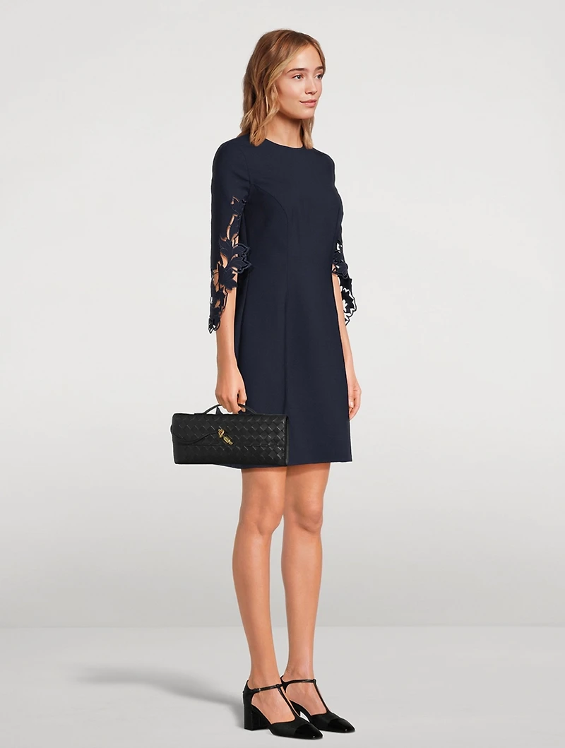 Peony Lace Mini Dress