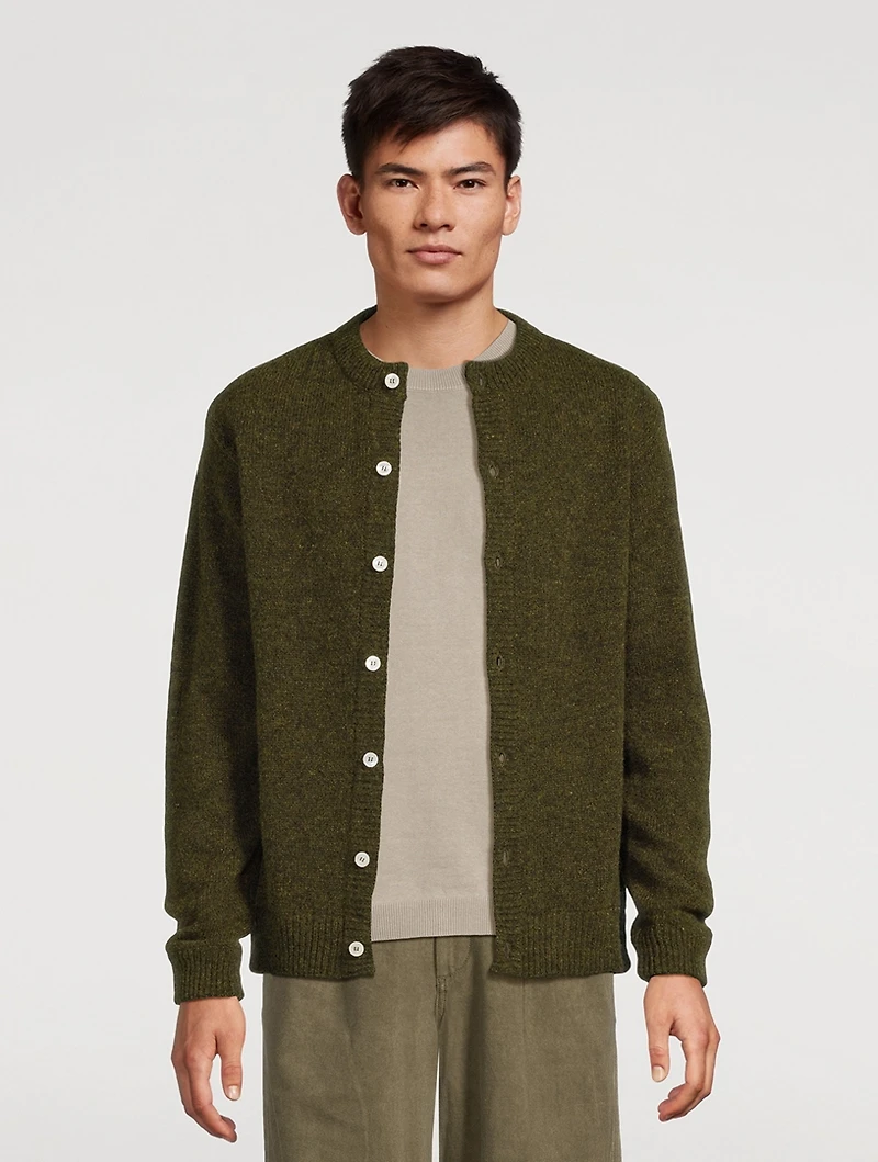 Shetland Wool Cardigan