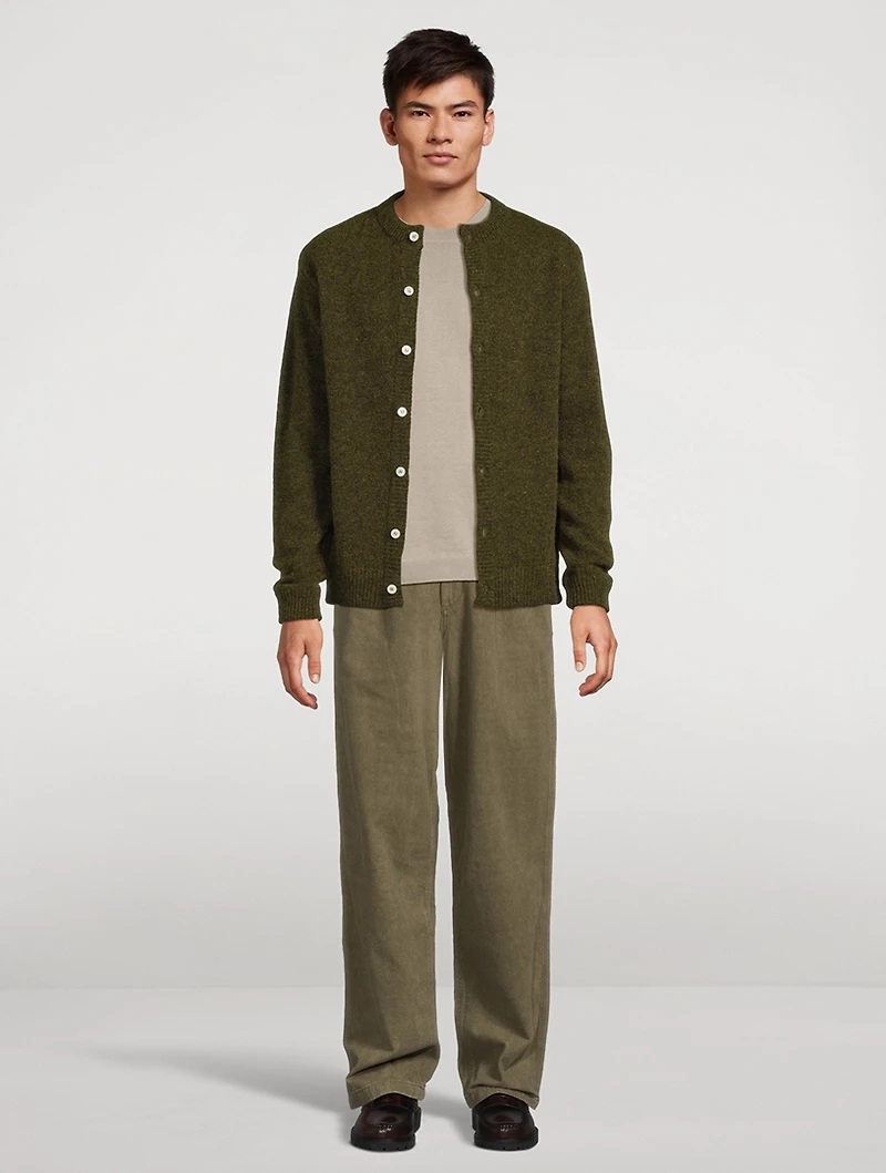 Shetland Wool Cardigan