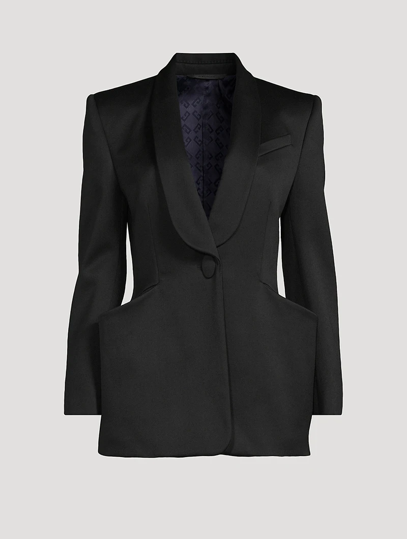 Wool Tuxedo Jacket