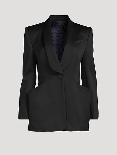 Wool Tuxedo Jacket