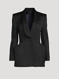 Wool Tuxedo Jacket