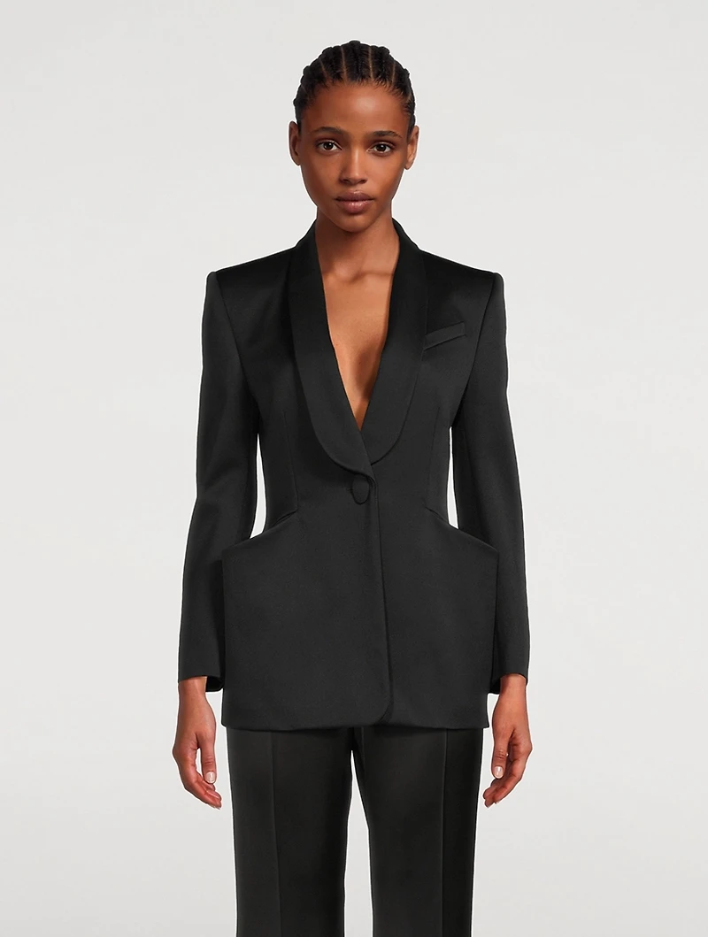 Wool Tuxedo Jacket