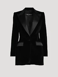 Turlington Velvet Tuxedo Jacket