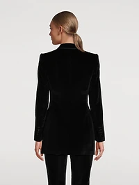 Turlington Velvet Tuxedo Jacket