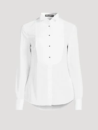Poplin Tuxedo Shirt