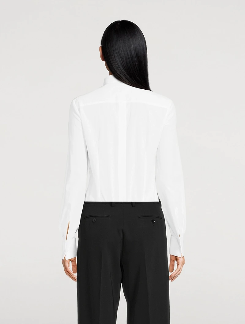 Poplin Tuxedo Shirt
