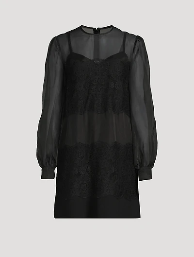 Organza Mini Dress