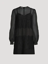 Organza Mini Dress
