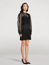 Organza Mini Dress