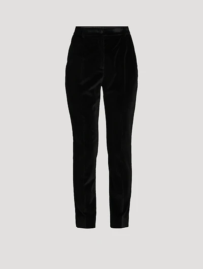 Velvet Tuxedo Trousers