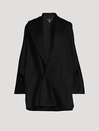 Oversized Wool Cashmere Coat