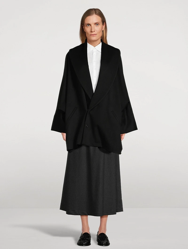 Oversized Wool Cashmere Coat