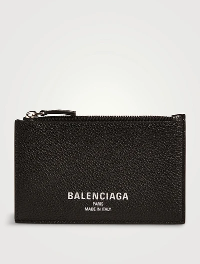 Credit Long Leather Card Holder