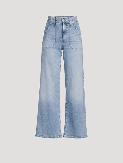 Modern Pocket Wide-Leg Jeans