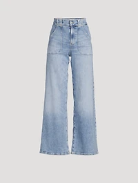 Modern Pocket Wide-Leg Jeans