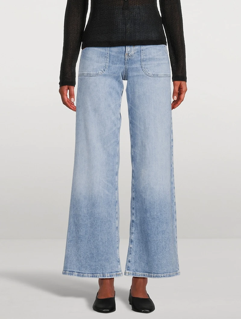 Modern Pocket Wide-Leg Jeans